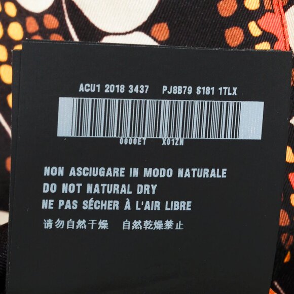 Prada Cruise 2019 Orange Silk Hawaiian Print Bowling Shirt - Picture 15 of 15